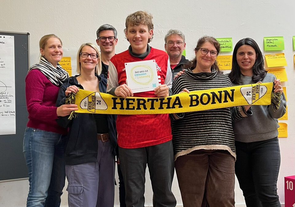 Inklusion ganz sportlich bei Hertha Bonn e. V.